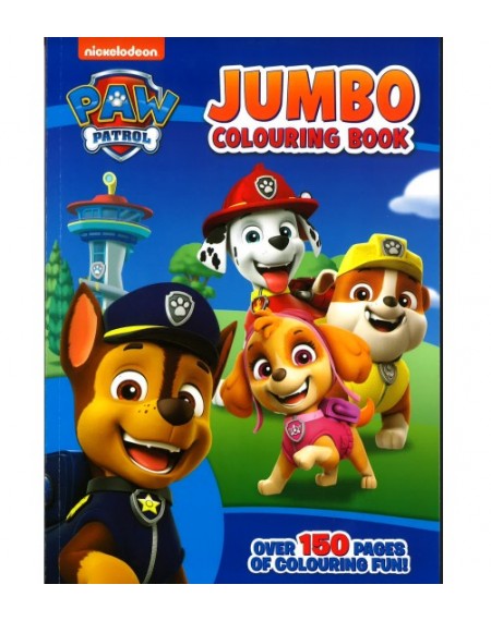 Paw Patrol Jumbo Colouring Book